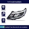 09-17 Kia K2 Headlight Assembly: LED High/Low Beam Cover