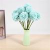 T02C!Silk Flowers Dandelion Flower Ball Bouquet Fake Artificial Chrysanthemum Ball Flowers For Home Garden Wedding Decor