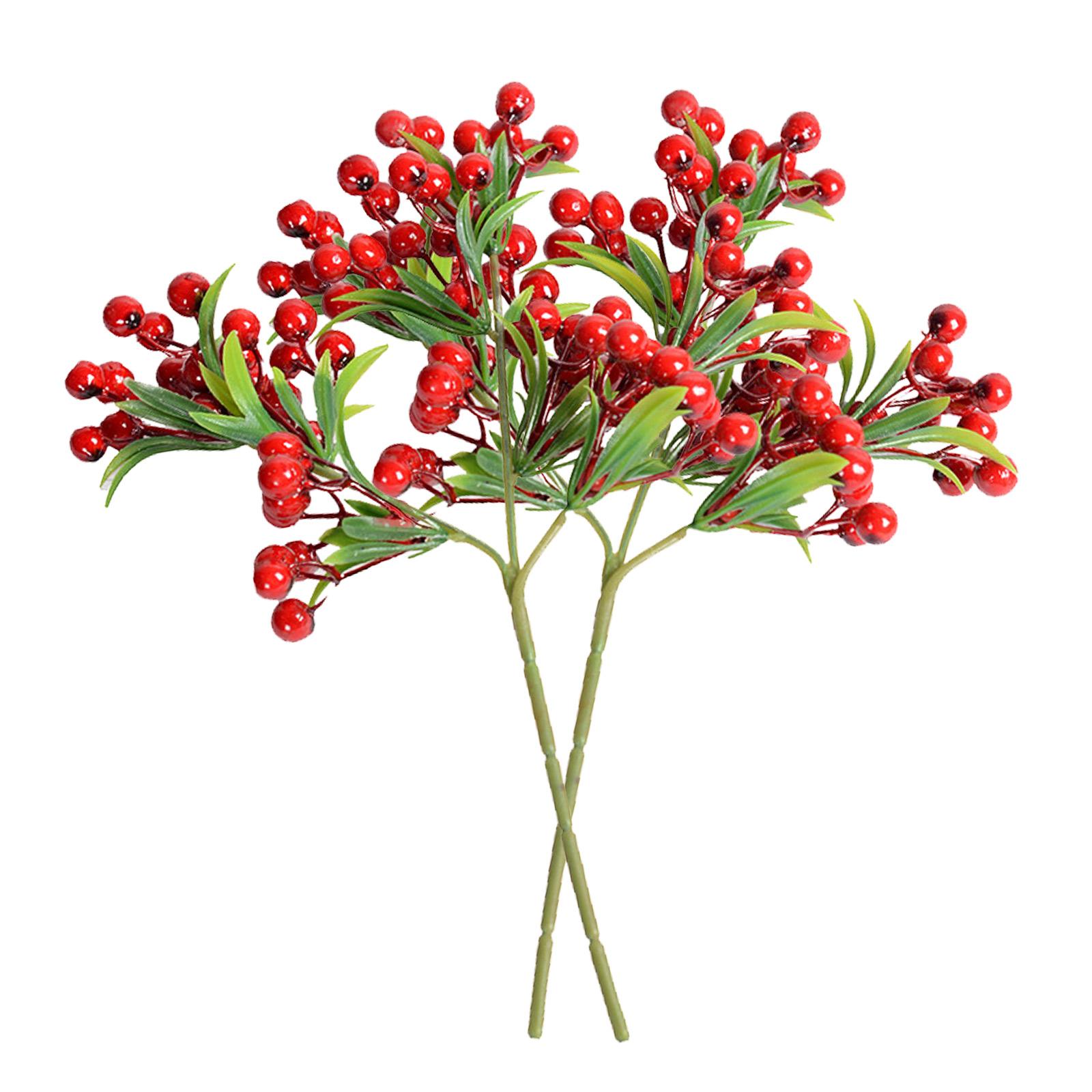 

Красная ягода Рождественское украшение Моделирование Растение