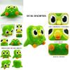 Duolingo Duo 10 Year Celebratory Plush Doll Green Owl Kids Gift