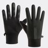 "Men's and Women's Thick Winter Warm Gloves with Touch Screen, Windproof, Non-slip for Driving and Riding."