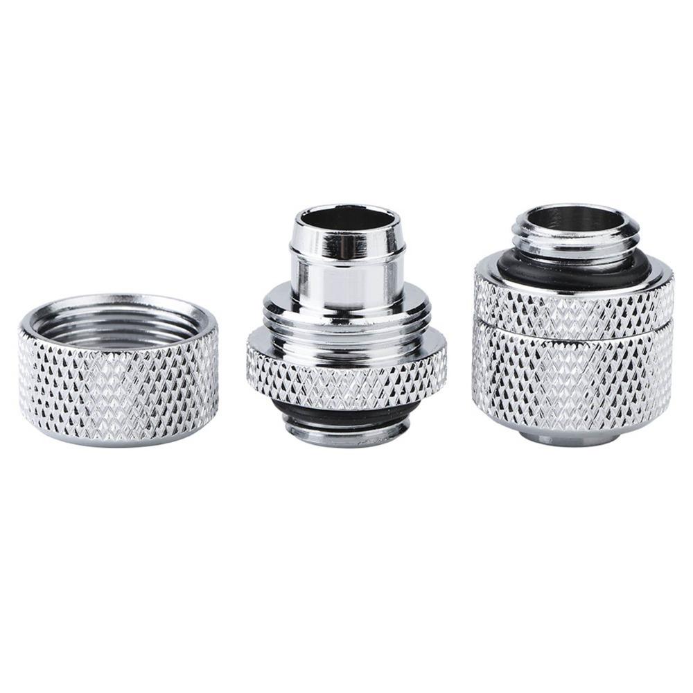 2PCS Two Touch Design Water Cooling Fitting G1/4 Thread Tube Connector  PC Water Cooling