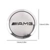 RPO5   4pcs 56MM Car For Mercedes Benz A C E S W177 W176 X166 X167 C257 C218 X253C118 C117 H247 Wheel Center Hub Cap Badge Logo Sticker