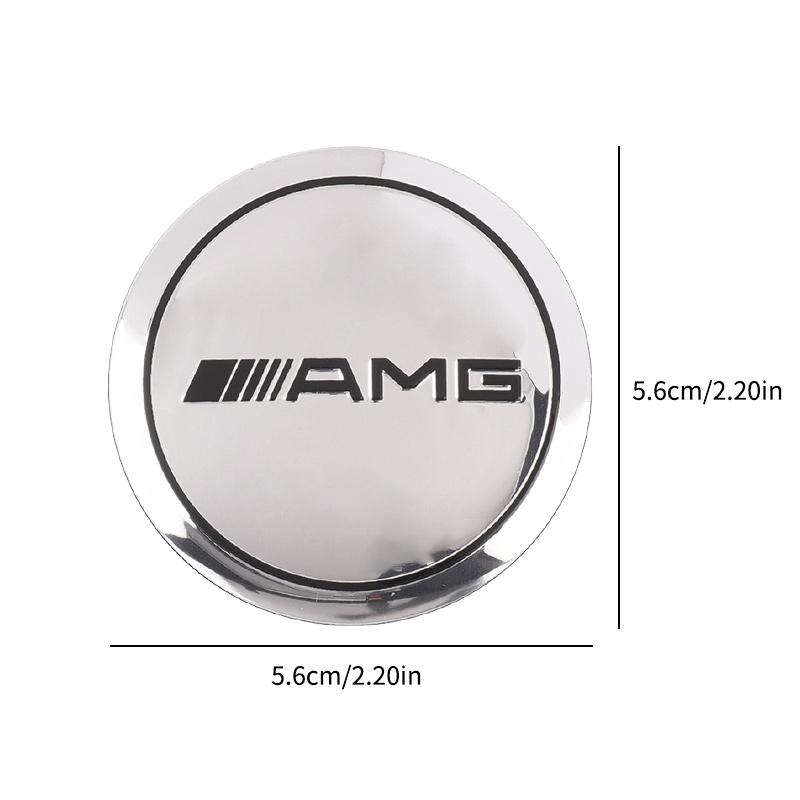 RPO5   4pcs 56MM Car For Mercedes Benz A C E S W177 W176 X166 X167 C257 C218 X253C118 C117 H247 Wheel Center Hub Cap Badge Logo Sticker