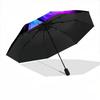 1pc Butterfly, Floral Automatic Open/Close Umbrella, Compact Travel Umbrella, 8-Rib Sturdy Frame - Ideal Gift for Friends yy251118107