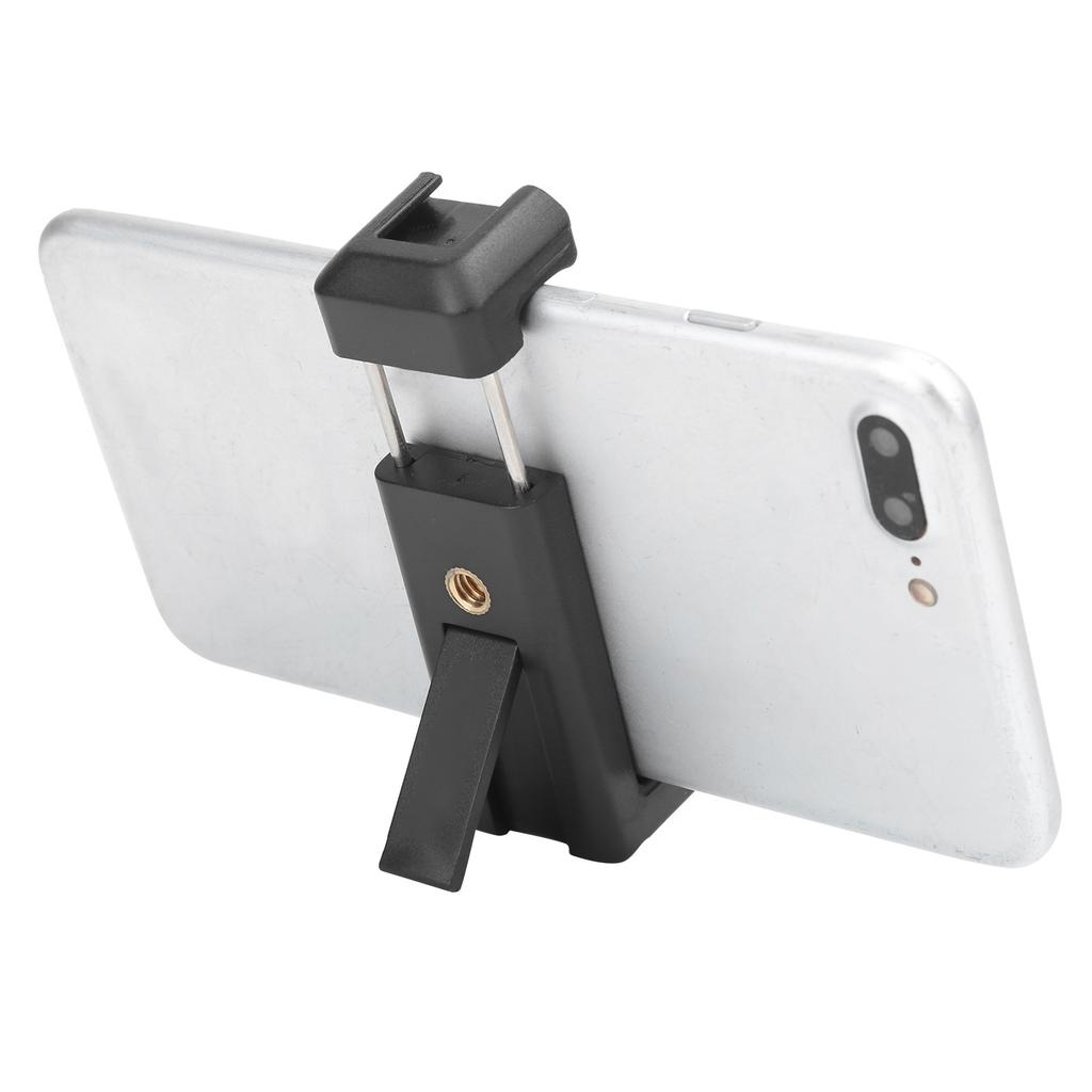 Smartphone Clip Bracket 1/4in Interface Mobile Phone Holder with Cold Shoe