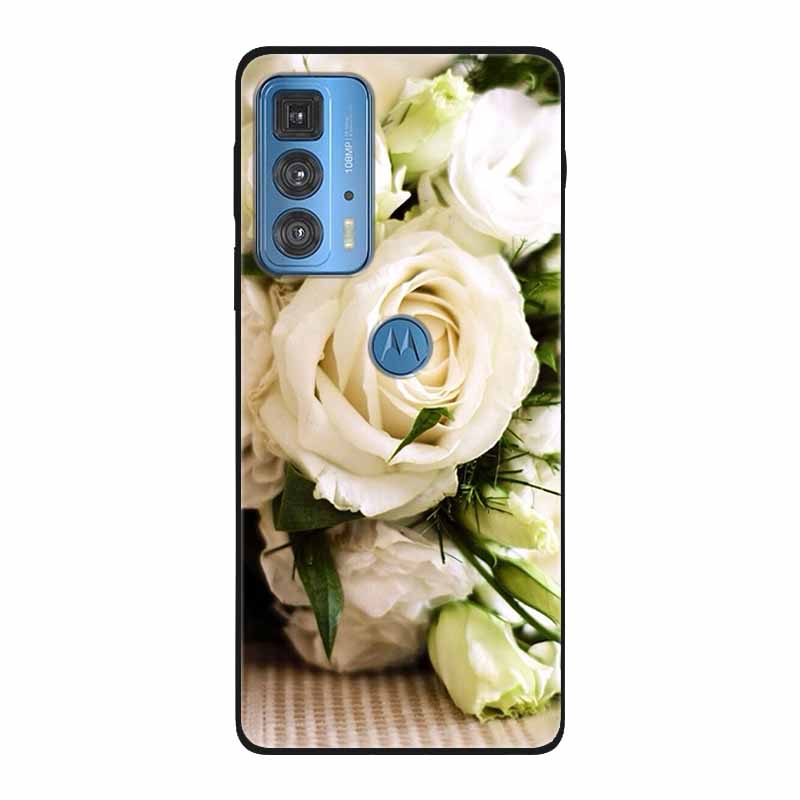 Dla Motorola Moto Edge 20 Pro Lite 5G Case odporny na wstrząsy miękki silikon TPU tylna pokrywa dla Moto Edge20 Fusion Pro etui na telefony śliczne