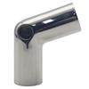 2-Way Pipe Fitting Elbow Marine 110/120/140 Degree Boat Hand Rail Fitting Elbow Pipe Connector 22/25mm with L Shape Hex Key