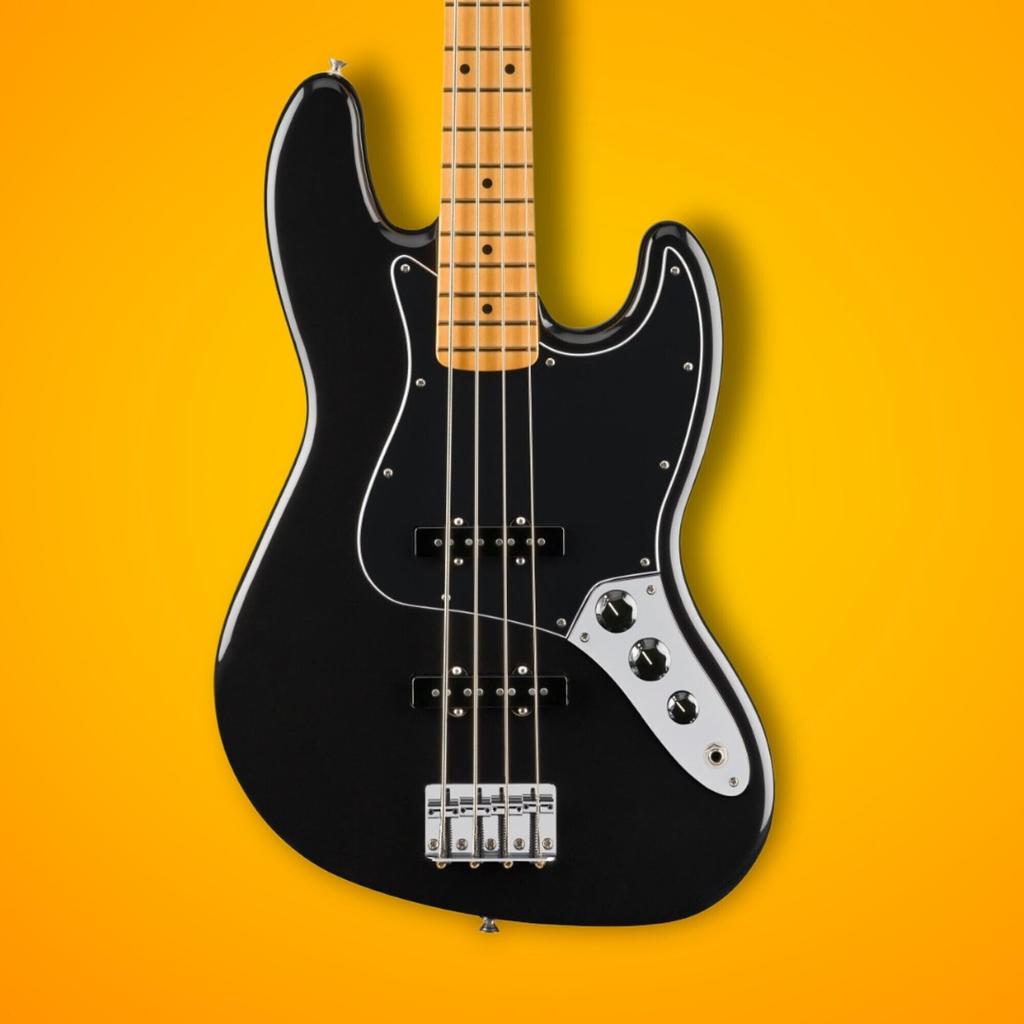 Fender Fender electric bass Player II Jazz Maple Black with soft case Bass®, Fingerboard,