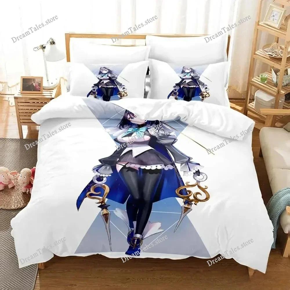 3D Printed Anime Ouro Kroni Bedding Set Boys Girls Twin Queen Size Duvet Cover Pillowcase Bed Kids Adult Home Textileextile