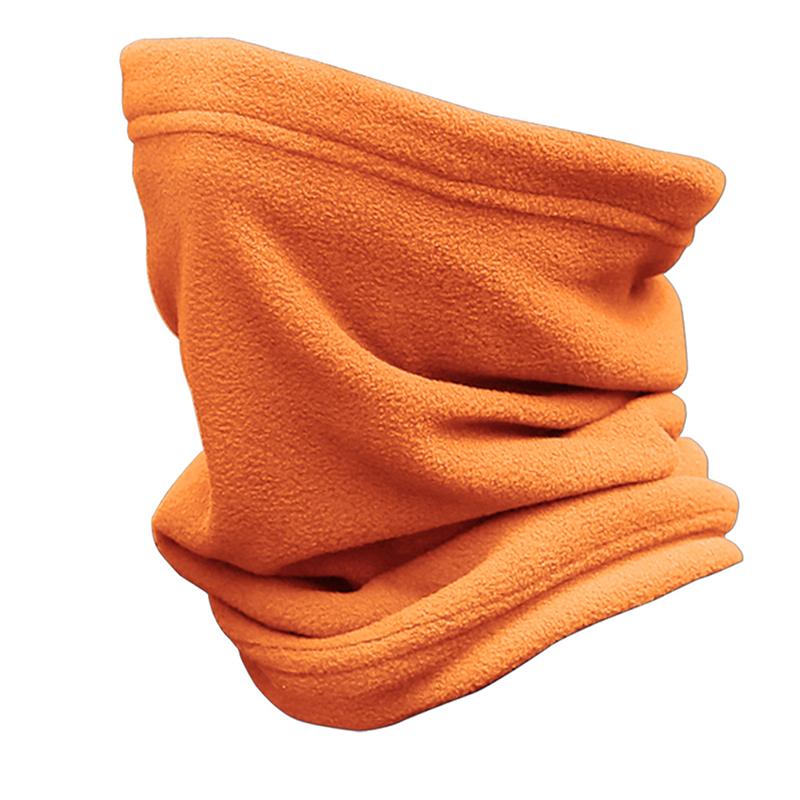 Winter Fleece Scarf Thermal Neck Windproof Scarves Neck Scarf Warmer Drawstring Windproof Face Cover Motorcycle Scarf Headband