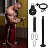 Exercise Rope Bar Chest Attachments with Pully Loading Pin Hanging Strap LAT Pull Down Attachment Fitness LAT Lift Pulley System