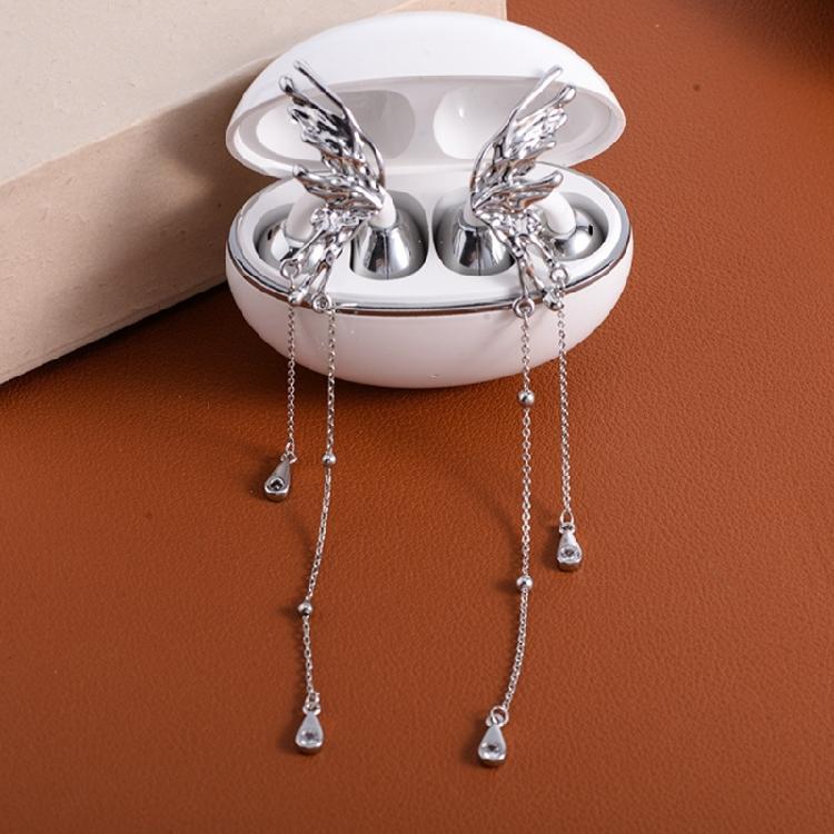 2 szt. Klips do słuchawek motylkowy Otwarty klips dekoracyjny do ucha Słuchawki akcesoria do słuchawek Usuwalna dekoracja słuchawek