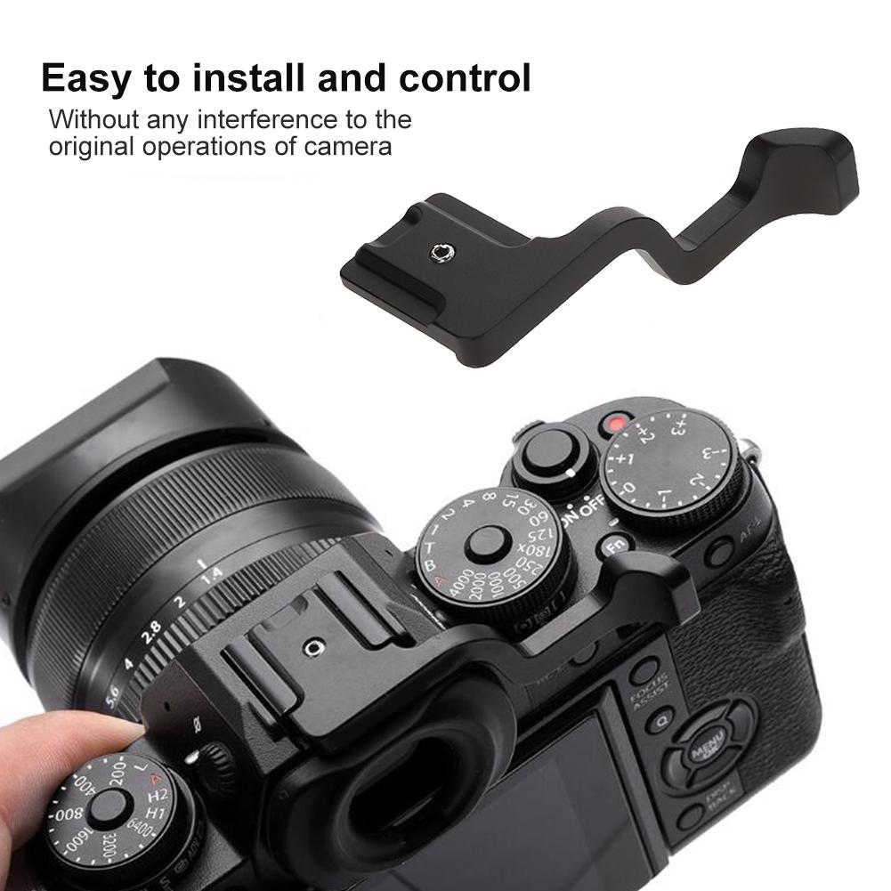 Durable Aluminum Alloy Camera Thumb Grip with Wrench for Fujifilm Fuji X T1 Cameras