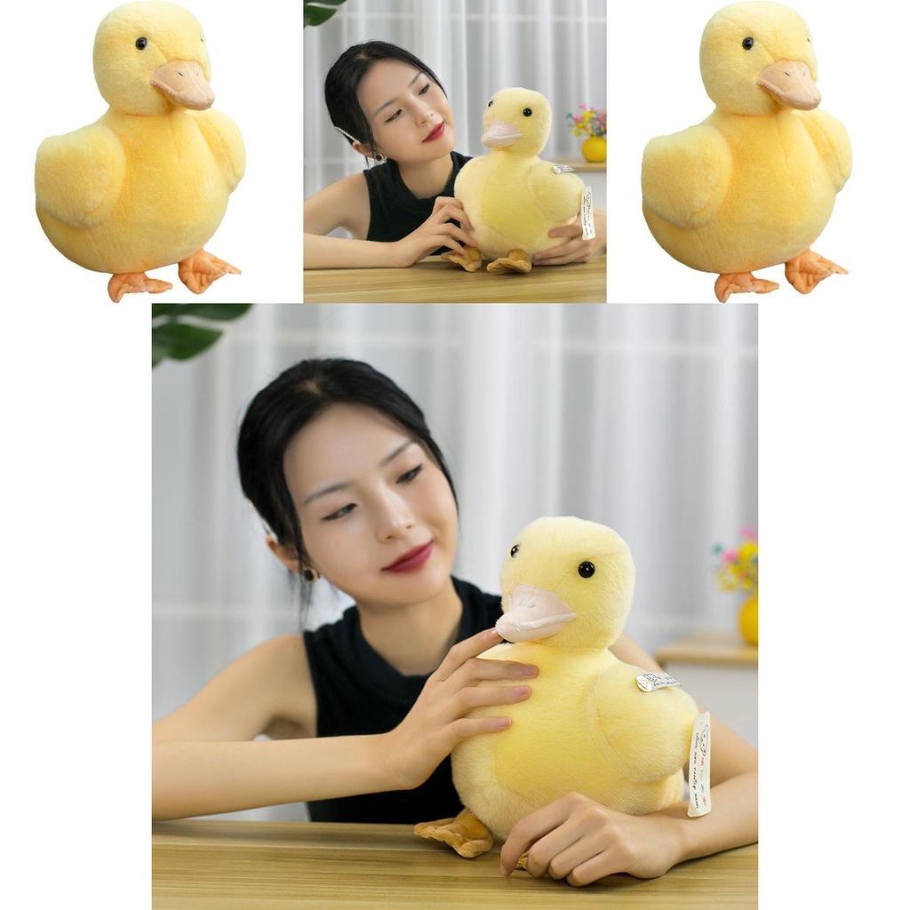 Niedliches gelbes Enten-Plüschtier, entzückendes Stofftier für Kinder, Geburtstags- und Weihnachtsgeschenk