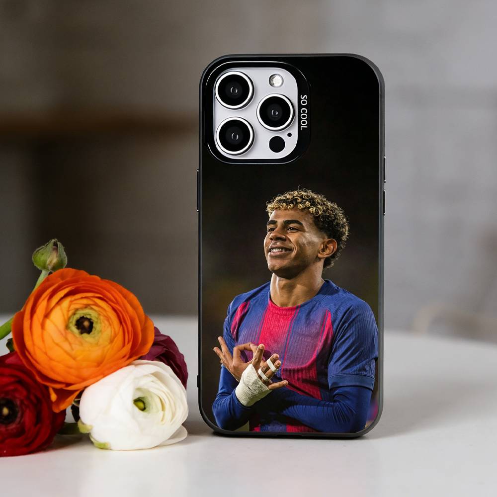 Custodia per Telefono L-Lamine Y-Yamal Per iPhone 17,16,15,14,13,12,11 Plus,Pro Max,XS,Colorata Argento Custodia per Telefono Funda Cover
