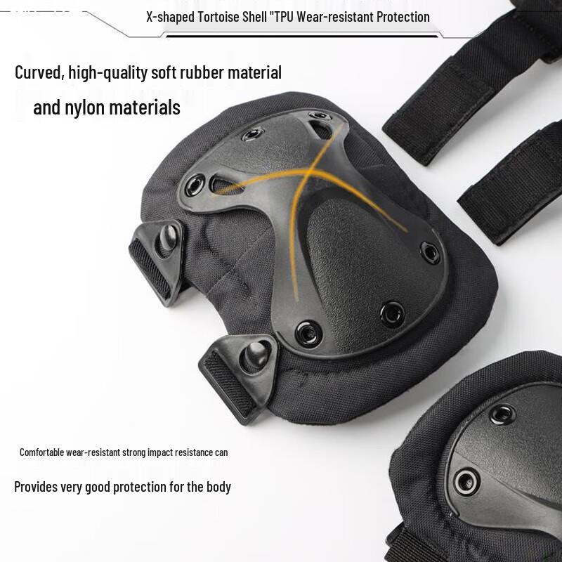 Shouli Ares Tactical Soft Shell Knee and Elbow Pad Set