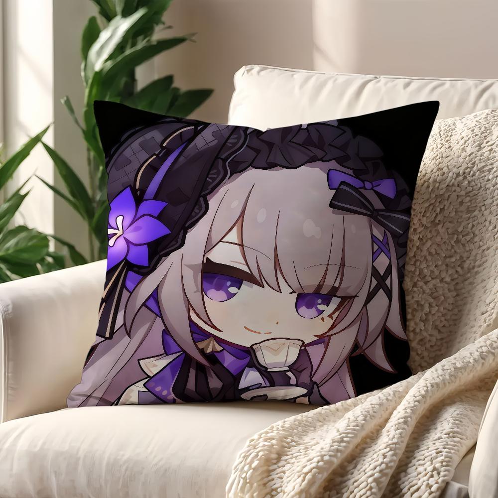 Game Honkai Star Rail cushion cover Pillow Cover Decoration Room Home Sofa living Office Car Nordic Simplicity