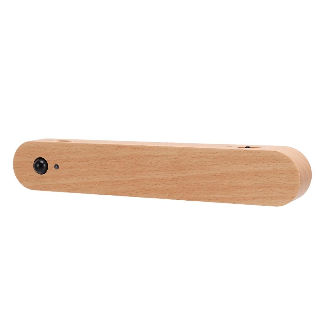 Motion Sensor Light Wooden Wall Mounted Rechargeable Portable LED Night Light for Bedroom Hallway Under Cabinet