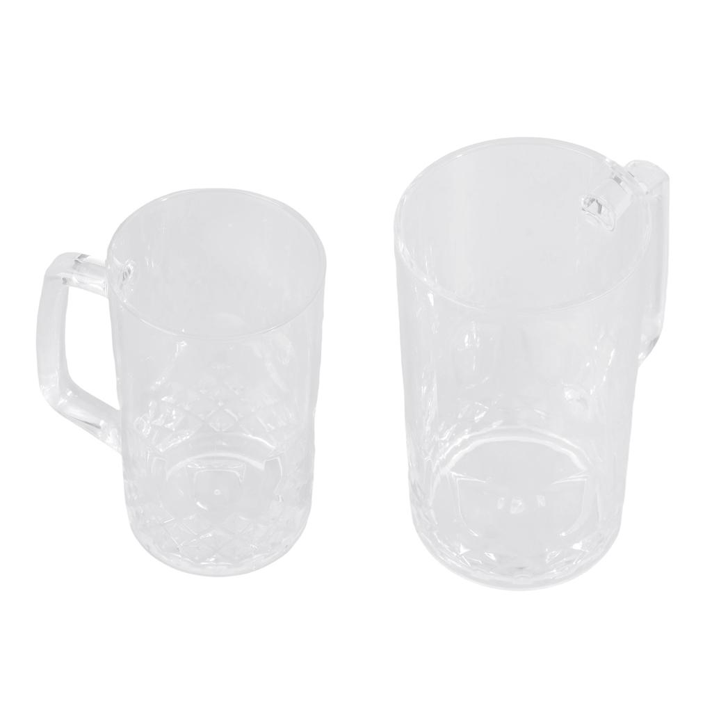 Oktoberfest Themed Acrylic Beer Stein Unbreakable Drinking Cup For Beer Lover Gift Dad Kitchen Accessories