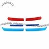 6Pcs 3-Colors For Honda Accord Sedan 2018-2021 Front Grille Moulding Decor Trim