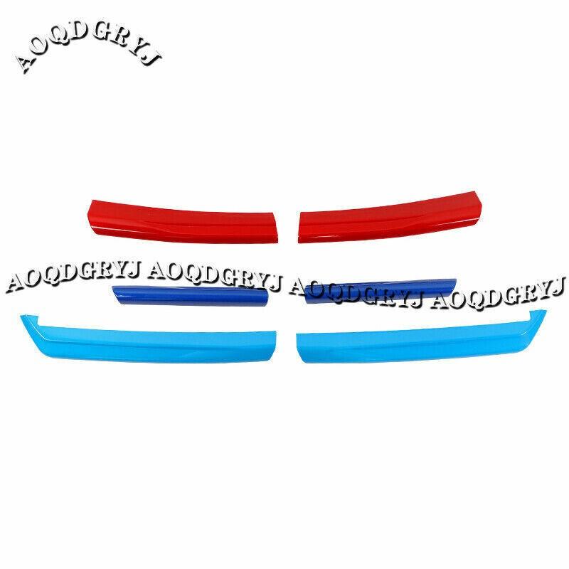 6Pcs 3-Colors For Honda Accord Sedan 2018-2021 Front Grille Moulding Decor Trim