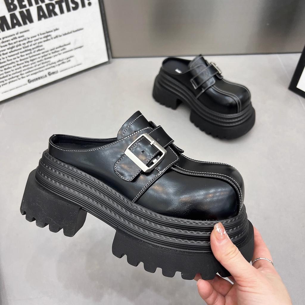 Thick Soled High-heeled Shoes Women's Comfortable Ladies High Heeled Slippers Summer New Women's Anti Slip Sole Sandals