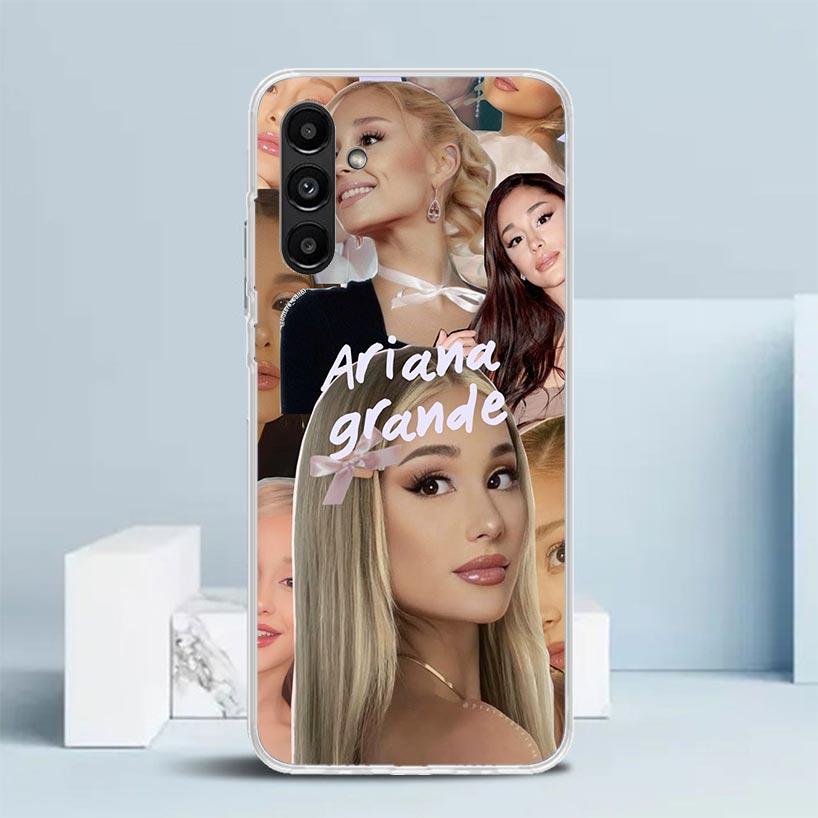 A-Ariana G-Grande Cover for Samsung Galaxy A17 A37 A57 A16 A26 A36 A56 A15 A14 A55 Phone Case A13 A53 A25 A35 A24 A34 A23 A33 Ga