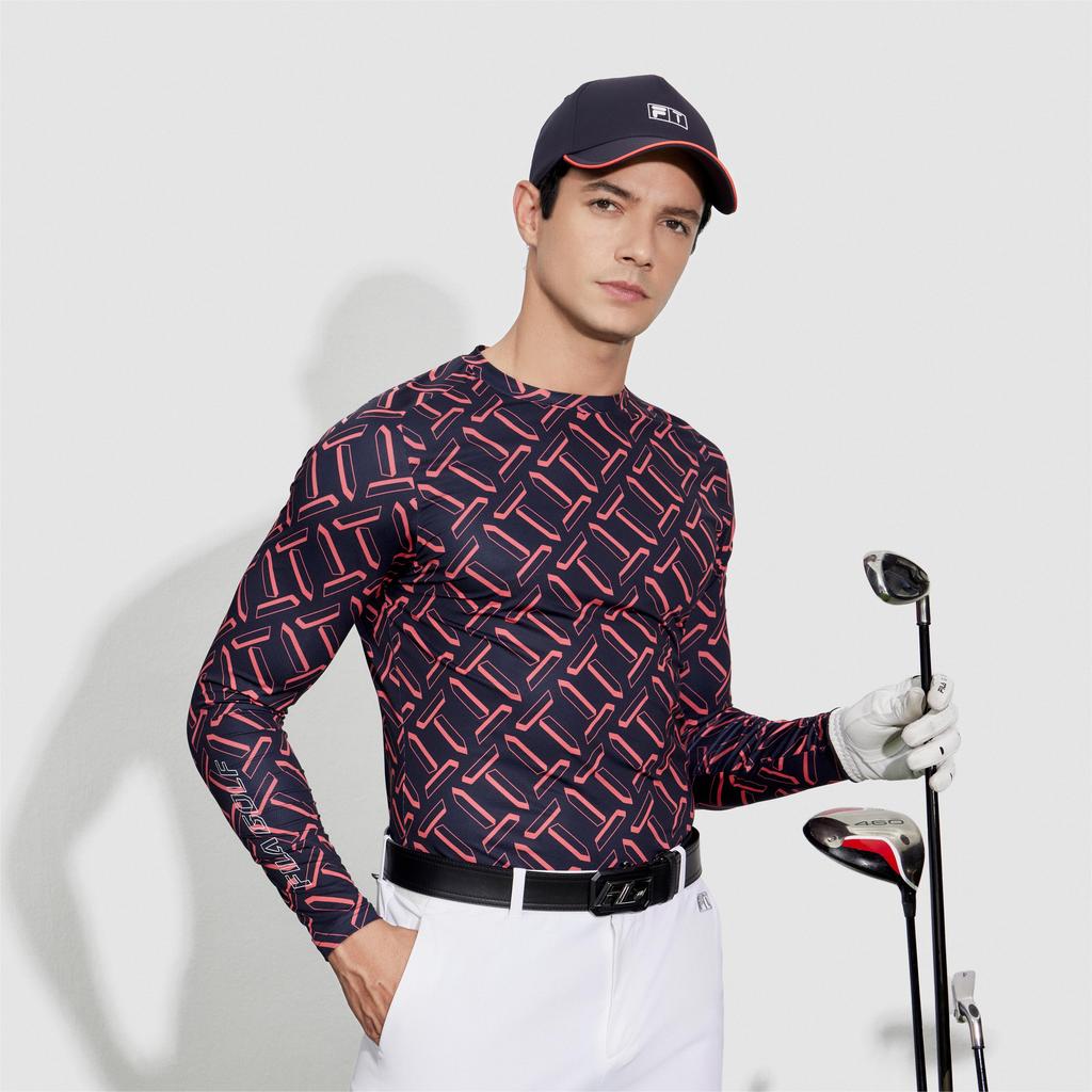 New FILA T Shirts Men's All Over Print A11M425204FZA