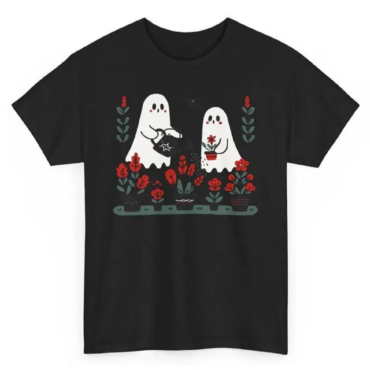 

Gardener Ghosts Cute T Shirt Gardening Plants Lovers Halloween XXXXXL різнокольоровий