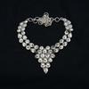 White Topaz Gemstone : 925 Sterling Silver Handmade Necklace Jewelry
