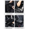 Wear Resistant Car Armrest Storage Box with Cup Holder Tissue Box Car Elbow Support Pad Non-slip Easy To Install