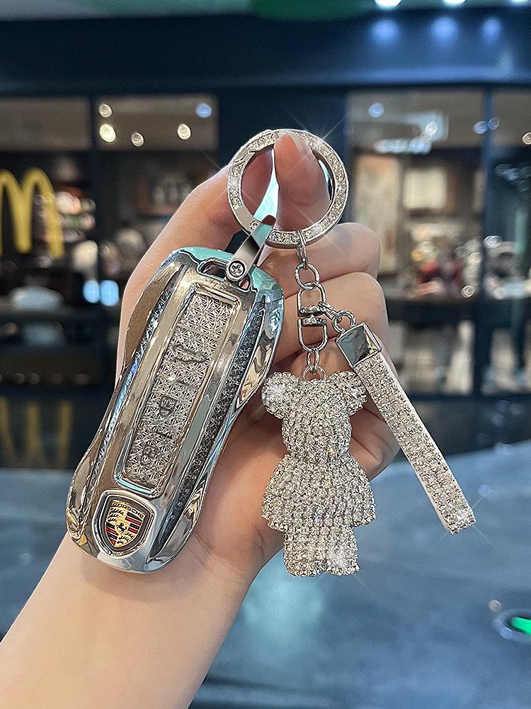 Univerzální pouzdro na klíče Porsche pro Macan, 718, Cayenne, Panamera, 911, Taycan - Unisex design