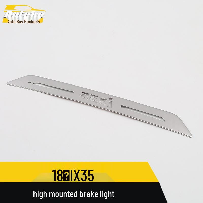 Compatible Brake Light Decorative Strip for 18 IX35 Models - Rear Windshield Anti-Tail Warning