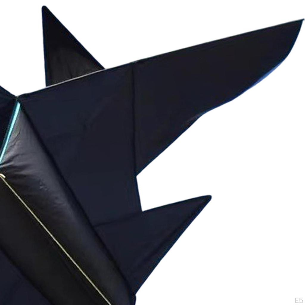 Fighter Shaped Kite Flying Toy Lifelike Huge Size Foldable Sports Toys Aircraft Delta for