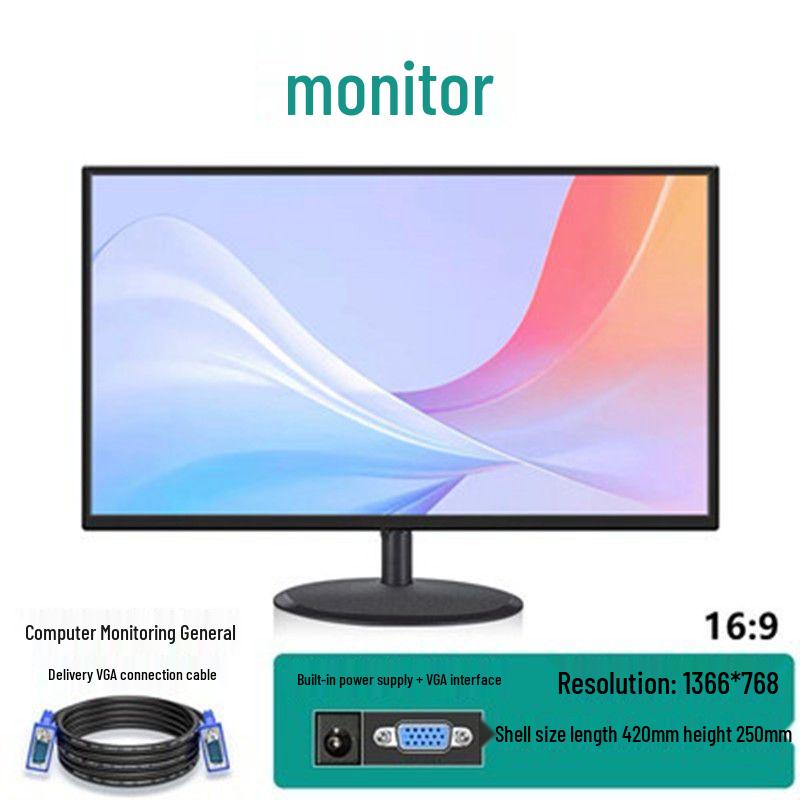Ecran de Afișare pentru Supraveghere Nou: Monitor Desktop 19, 22, 24 inch pentru Acasă și Birou