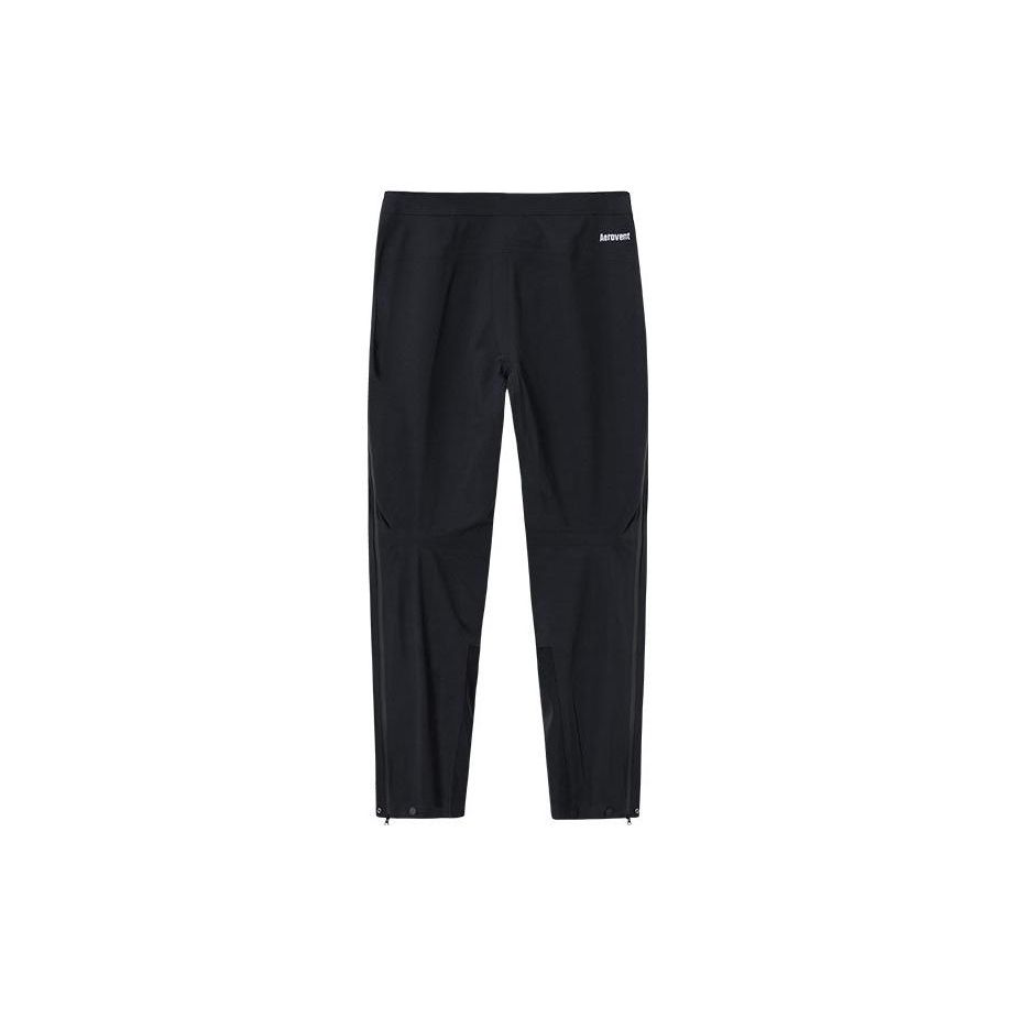 Anta Solid Color Outdoor Sports Straight Leg Mid Rise Casual Pants Men bottoms Basic-Black 152417508-1
