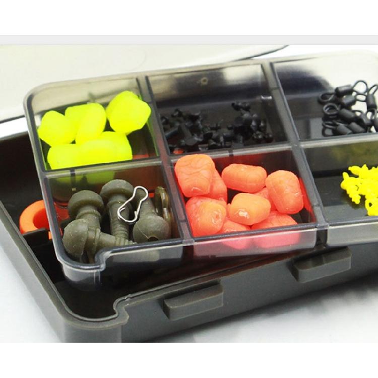 Tackle Box Multi Compartment Fishing Tackle Storage Box Transparent Lid Case Fishing Baits Hook Storage Container Case
