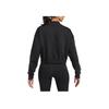 Nike Sportswear Club Fleece Logo Embroidered Loose Casual Jacket Women Jackets Black FB7279-010