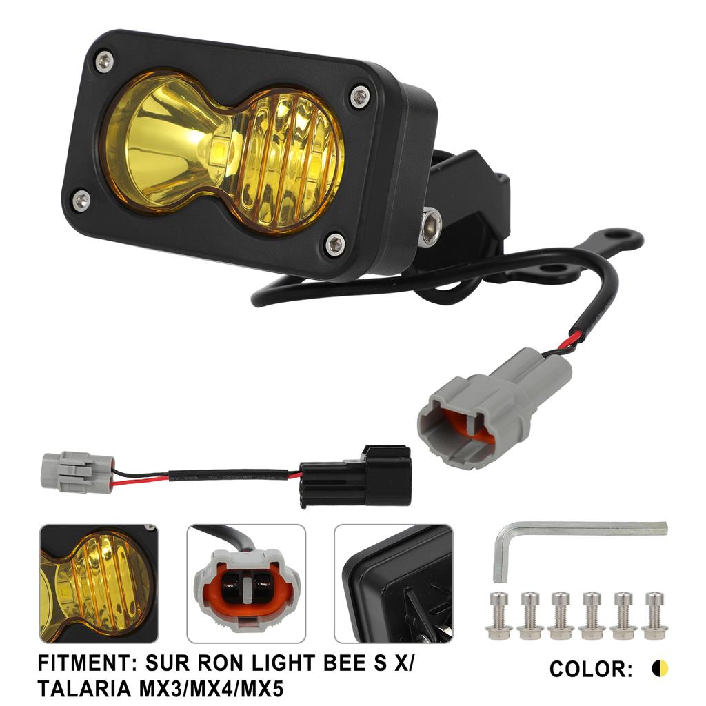 Motorcycles Head Light Waterproof Driving Lamp For SUR RON LIGHT BEE S/X For Talaria Sting MX3 MX4 MX5 Electric Dirt Bike