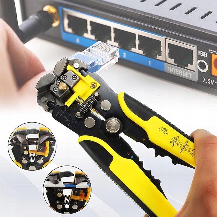 Insulation And Cable Stripper For Diameters 0.2-6Mm (24-10 Awg)