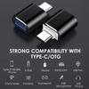 Type C OTG Converter Portable 5Gbps OTG Adapter 5Gbps High Speed OTG Adapter Small Compatible Cell Phone OTG Adapter