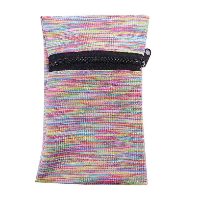 Reißverschluss Handgelenktasche Geldbörse Reise Tasche für Damen Herren Mehrzweck-Handgelenkband zum Laufen Gehen Wandern