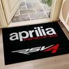2026 Aprilia Racing Auto Logo Motorrad Teppich Teppich für Schlafzimmer Wohnzimmer Haus Sofa Dekoration, Kinder Spiel Dekor Bodenmatte Geschenk