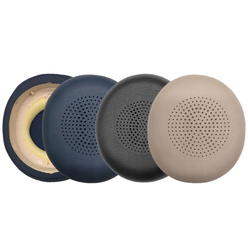 1Pair Earpads Replace Protein Leather Earpads Ear Cushions Sponge Earmuffs for Evolve 2 65 45H