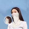 Gini Mask Sun Protection Summer Sunscreen Mask Men Fishing Face Mask Womne Neckline Mask Ice Silk