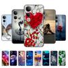 Capas Para Vivo V50 Lite 5G Flores Populares Desenho Animado Silicone Macio Capa Traseira Para Celular Vivo V50 V50 Lite 5G 4G Carcaça Capa