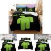 Billie Eilish 3piece Bed Cover And Pillowcase Set With Durable Polyester Fabric