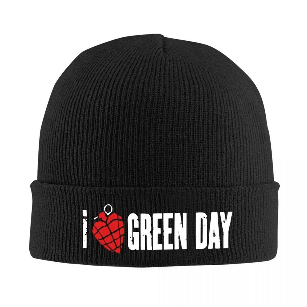 Green Days Dookie Knitted Caps WoUnisexs Unisexs Beanie Autumn Winter Casual Hats Acrylic Band Saviors Music Warm Caps
