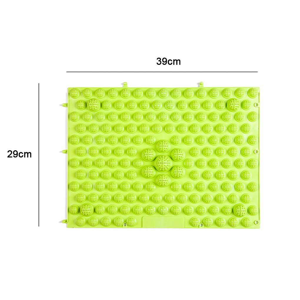 Reflexology Foot Massage Pad Toe Pressure Mat Shiatsu29*39cm Foot Massager